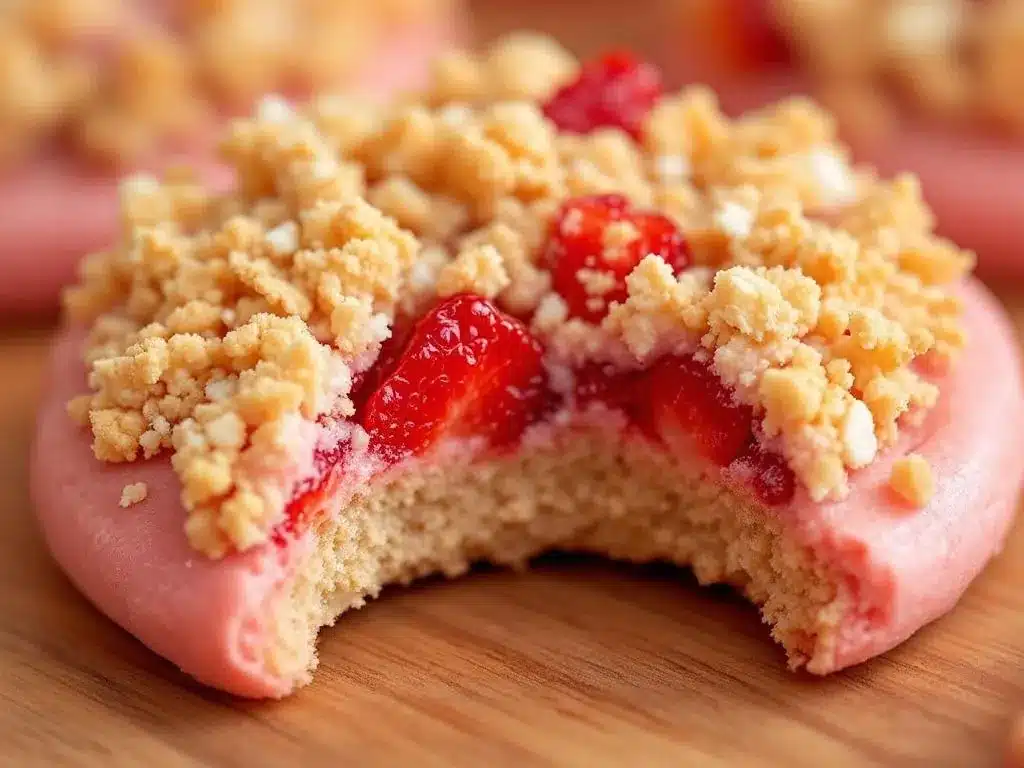 Strawberry Crunch Cookies