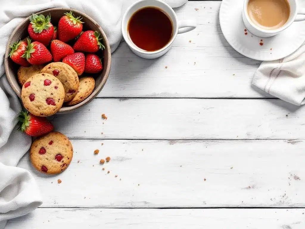 Strawberry Crunch Cookies lifestyle