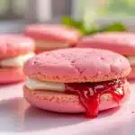 Strawberry Sandwich Cookies