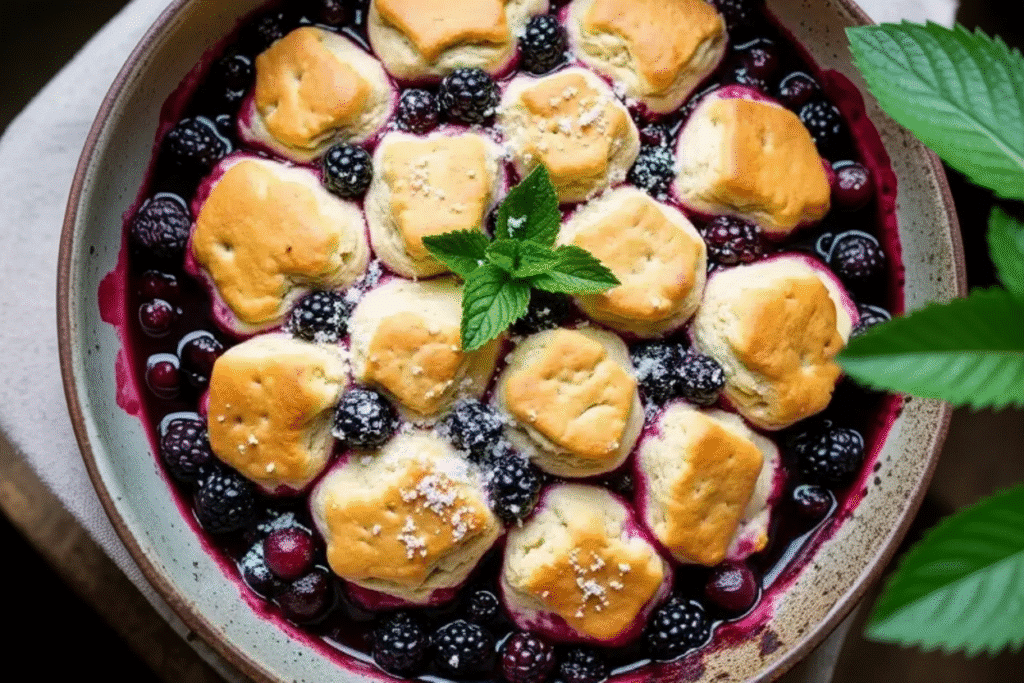 Southern Blackberry Cobbler