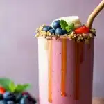 Banana Berry Protein Smoothie