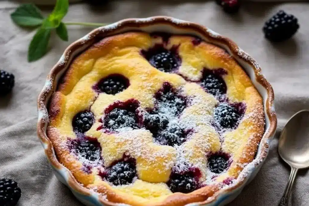Blackberry Clafoutis