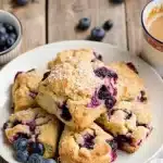 blueberry and cream scones