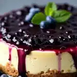 blueberry cheesecake