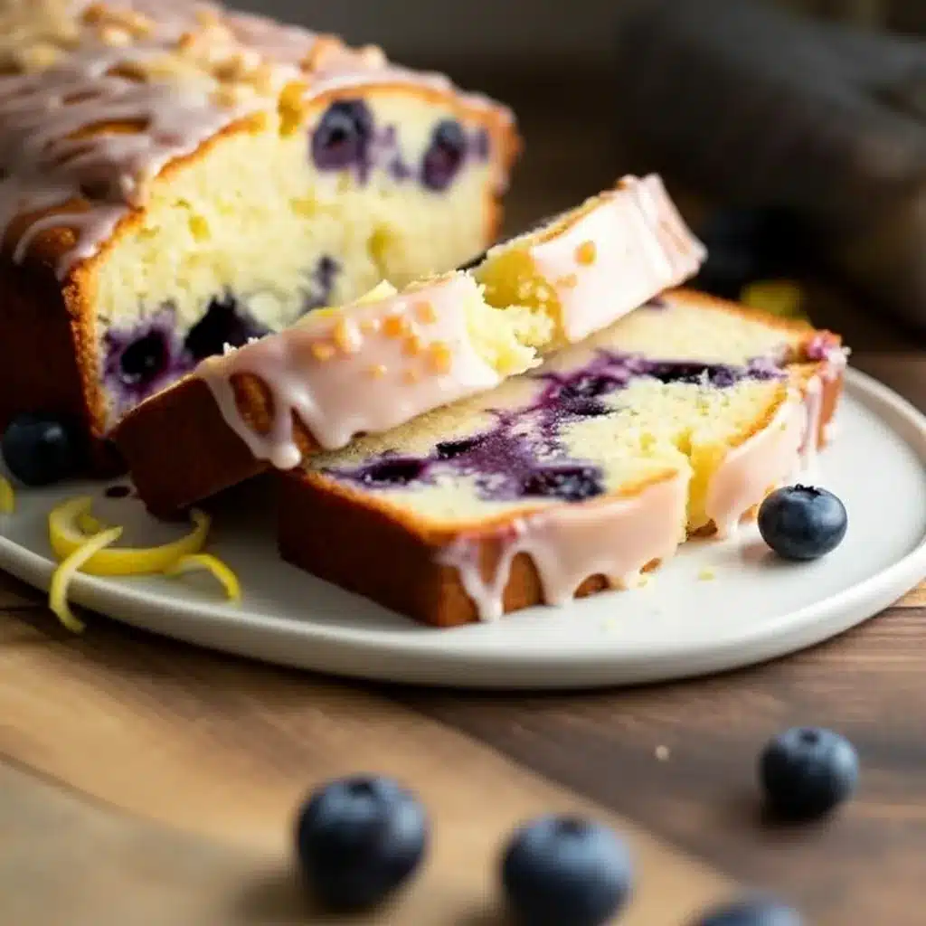 Lemon Blueberry Loaf Cake