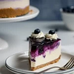 No-Bake Blueberry Cheesecake