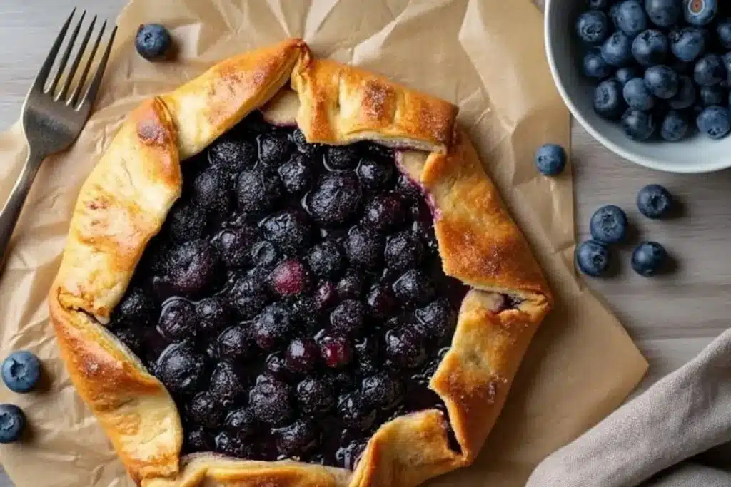 Rustic Blueberry Galette