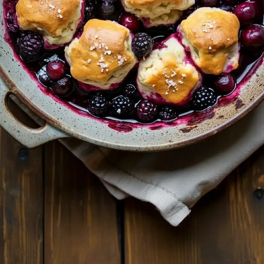Southern Blackberry Cobbler