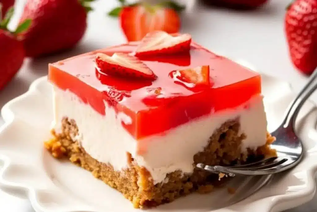 Strawberry Pretzel Salad