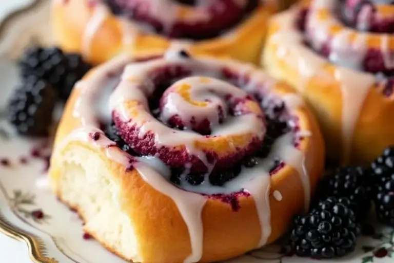 Blackberry Cream Cheese Rolls