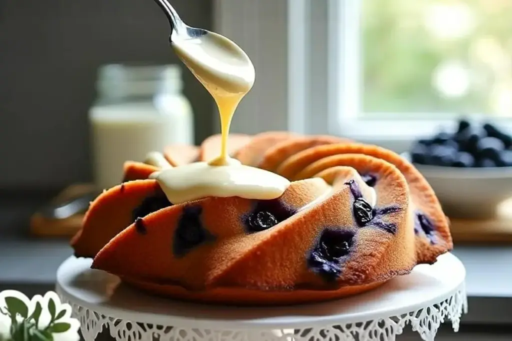 blueberry breakfast bundt cake