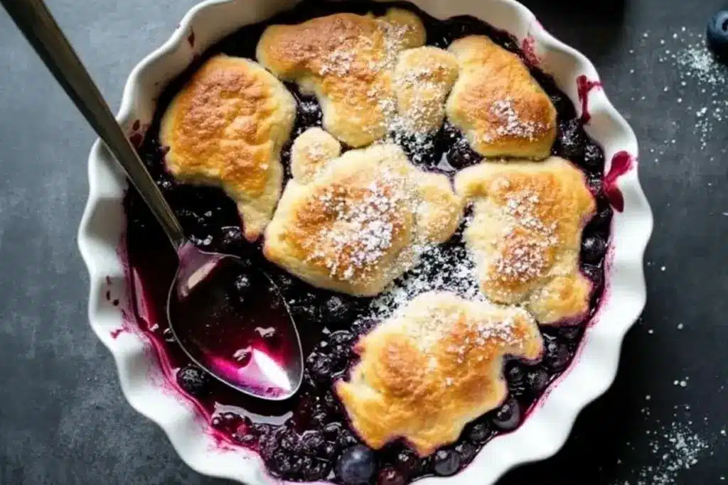 blueberry cobbler