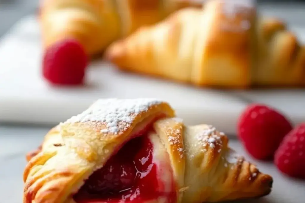 Raspberry Lemon Turnovers