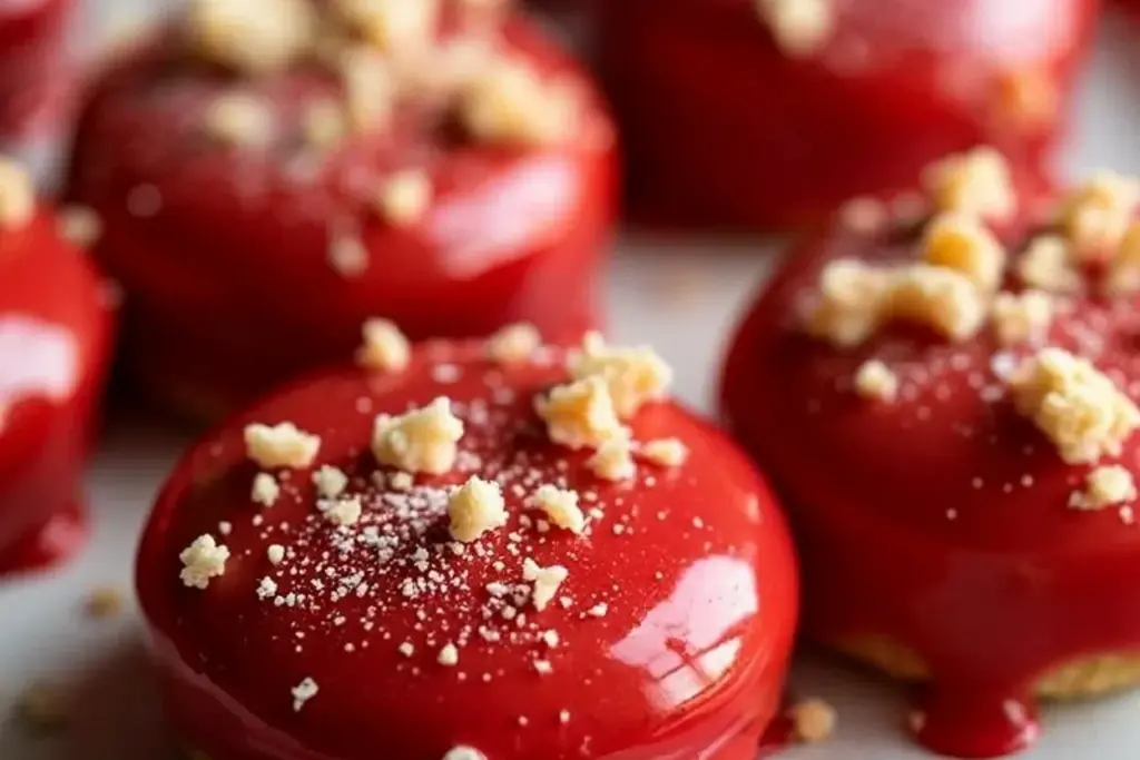Strawberry Cream Cheese Crumble Bites