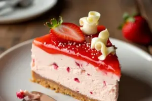 Strawberry Cream Cheesecake