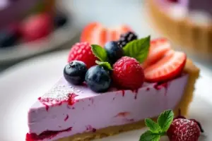 Triple Berry Cream Tart