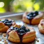 wild blueberry danishes